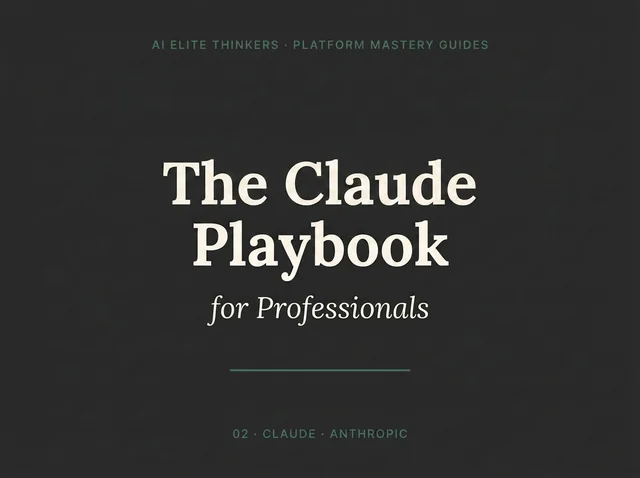 The Claude Playbook